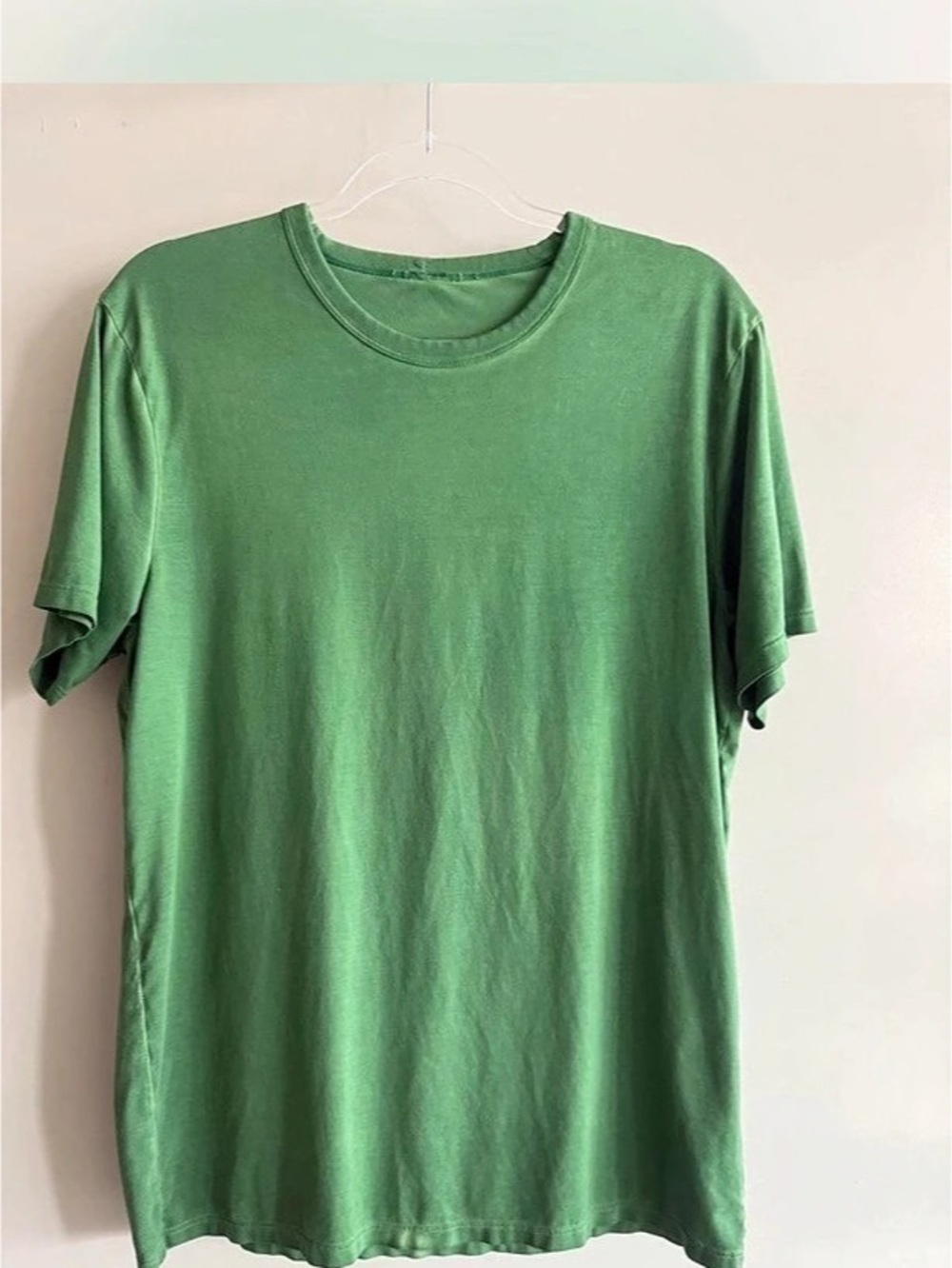 lululemon 5 Year Basic Tee Green Short Sleeve Tee